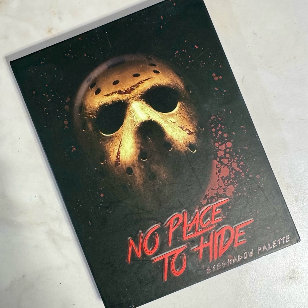 No Place To Hide Friday the 13TH Eyeshadow Palette